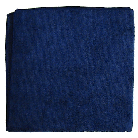 Golden Star Navy Microfiber Cloth 300 GMS, 16", PK36 MC1616NAV300-36PK